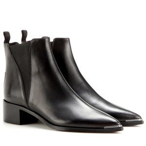 Acne Studios Jensen Black Leather Boots